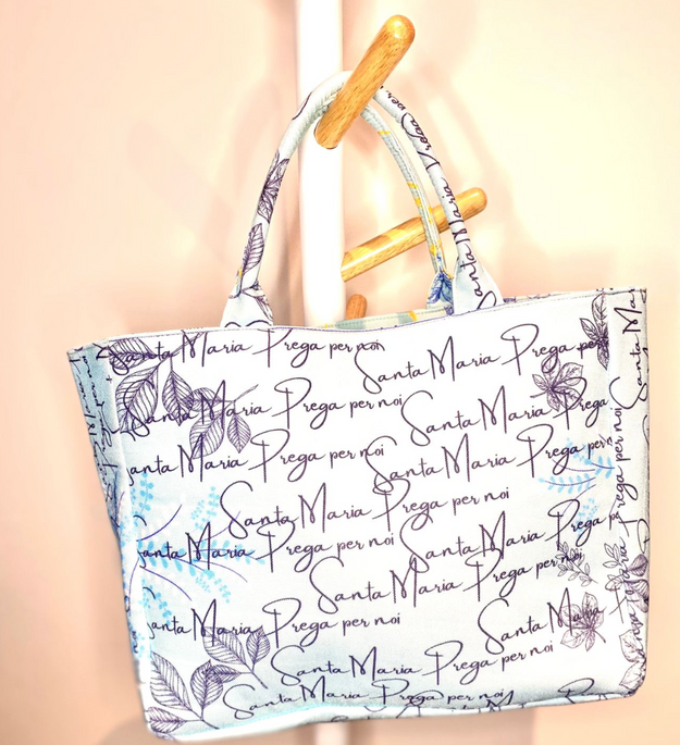 Bolso con Toques Azules